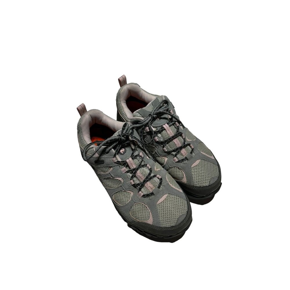 Merrell Hilltop Ventilator Gray/Pink Hiking Shoes Size 9.5